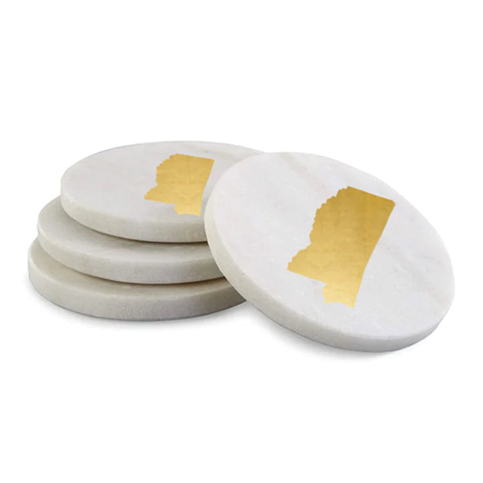 Mississippi Marble Coasters