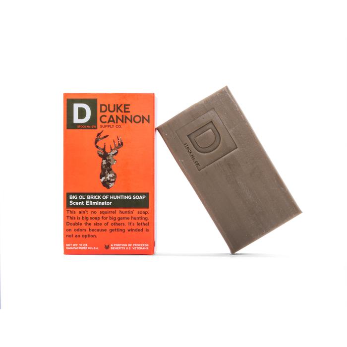 Big Ol' Brick of Hunting Soap -Duke Cannon Scent Eliminator.  Men's Soap
