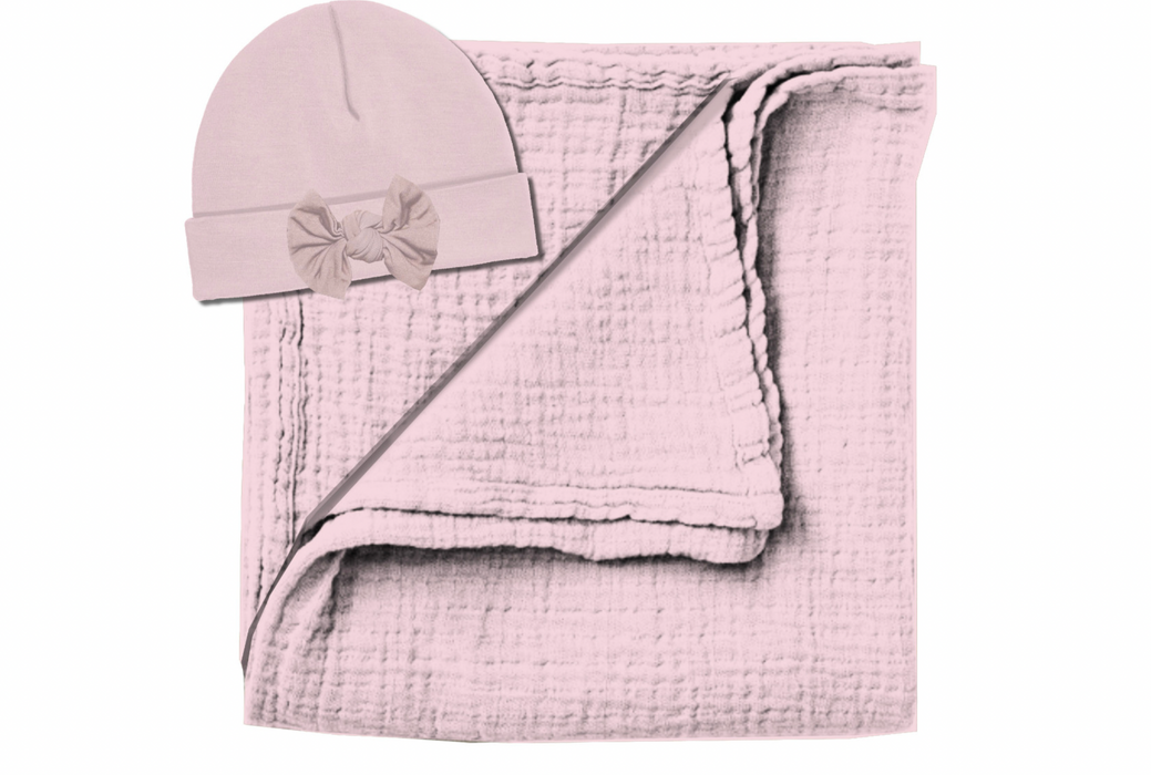 Swaddle and Beanie Set