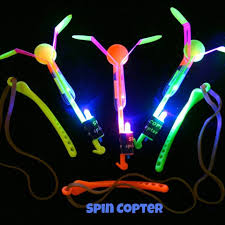 Spin Copter LED Toy in the Sky