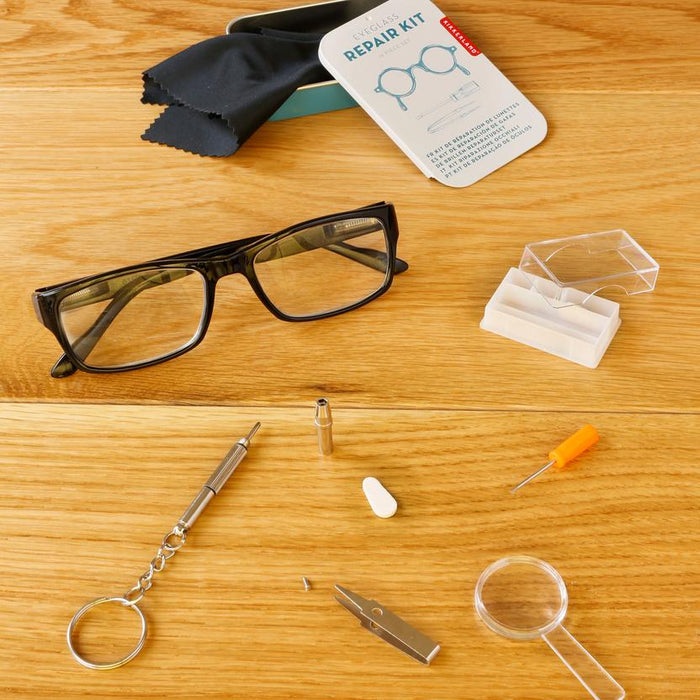 Eyeglass Repair Kit in a Small Tin