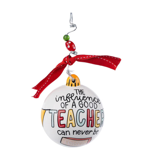 Teacher Eraser Ornament