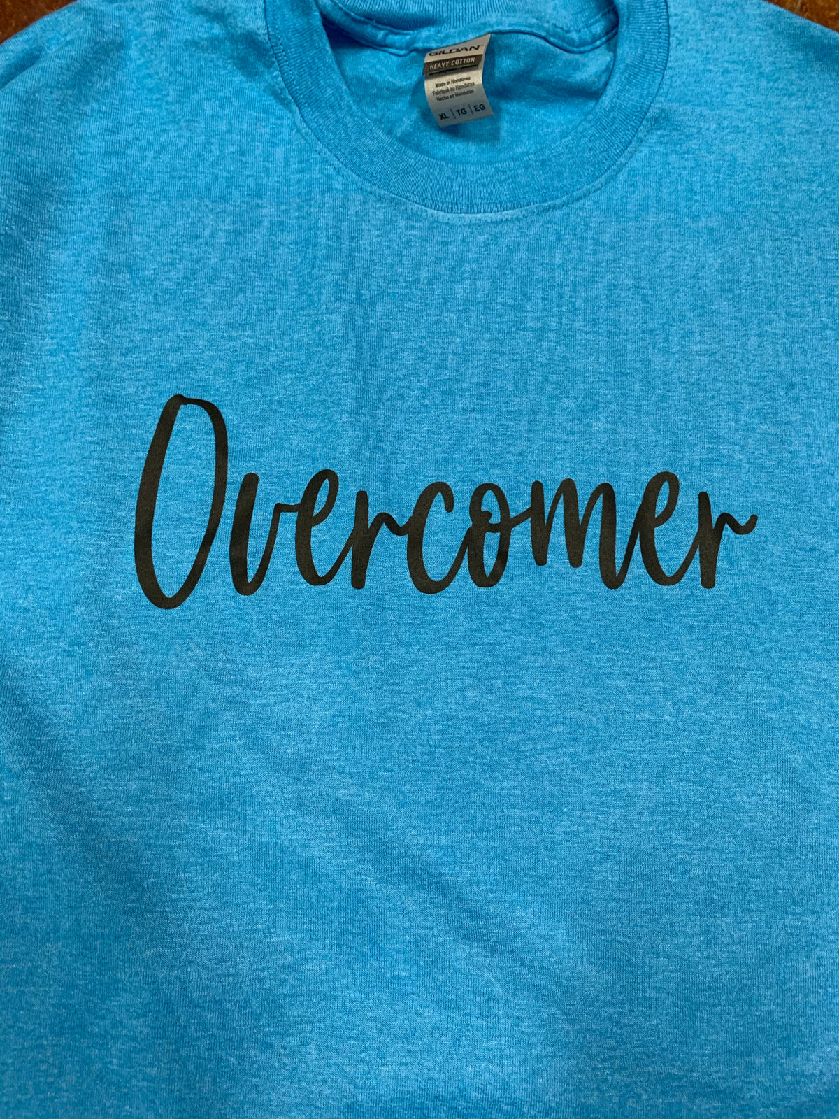 Overcomer. $6 $8 For Long Sleeves! Shirt Color — Barlow