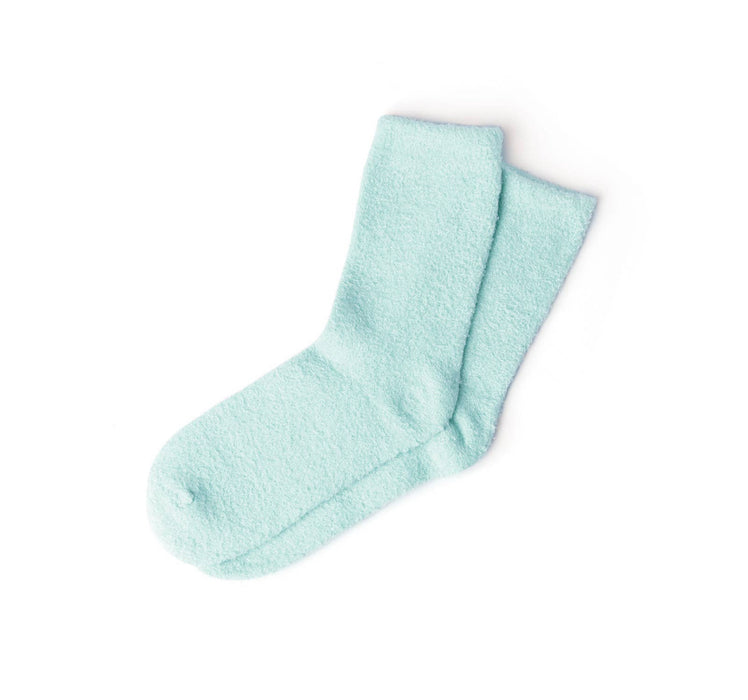 You Had Me At Aloe Spa Socks.  Aloe Infused for rough, cracked feet.