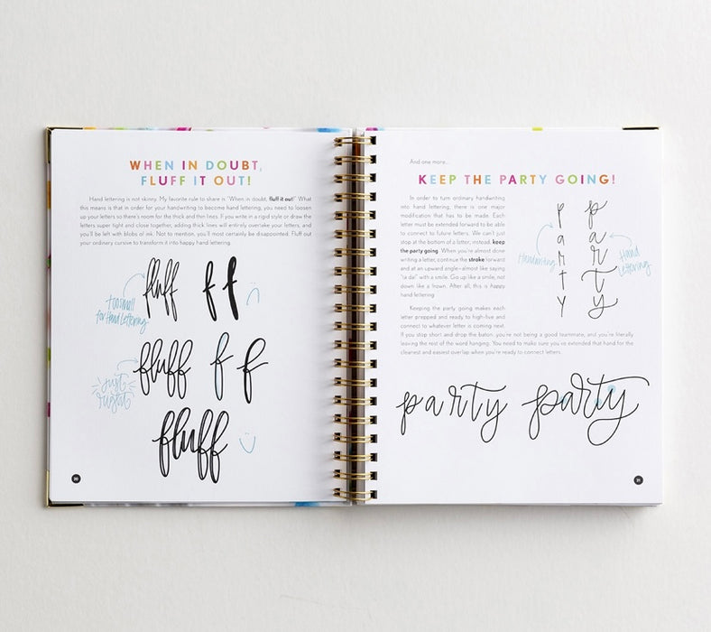 Happy Hand Lettering - Creative How-To Guide