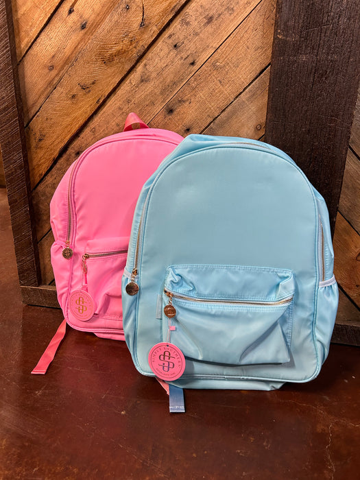 Monogrammed Nylon Backpack