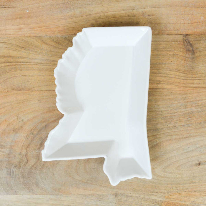 Mississippi Shaped Platter (10")