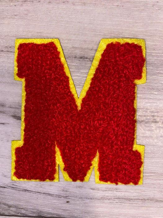 Varsity Letter Iron on Patches