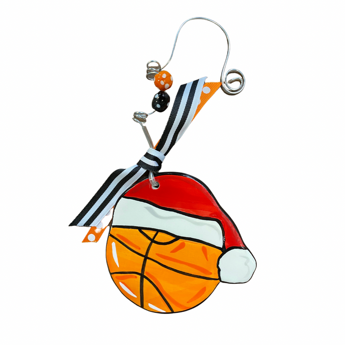 Basketball Flat Ornament