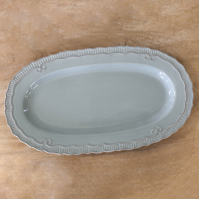 Everett Oval Platter - Light Blue