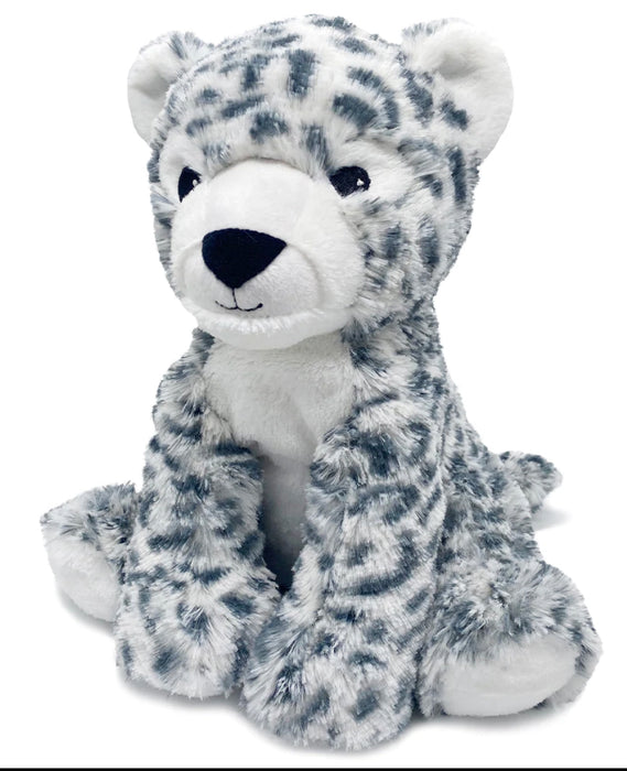Warmies Large Stuffed Animal.  Put them in the microwave and they retain heat for 45mins to 1 hour.