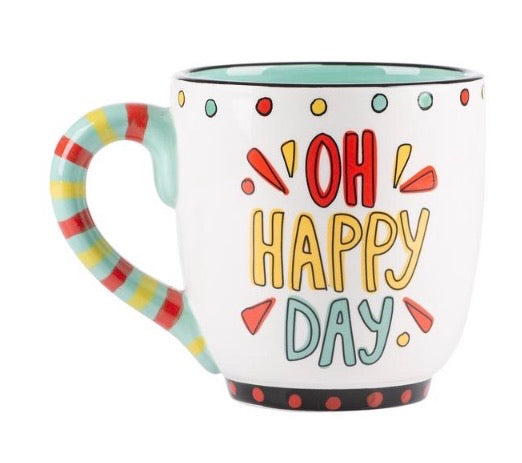 Oh Happy Day! Mug by Glory Haus