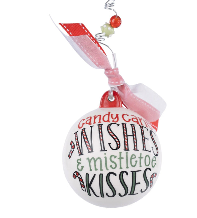 Candy Cane Wishes Ornaments