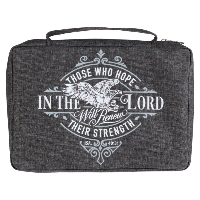 Hope in the LORD Charcoal Value Bible Cover