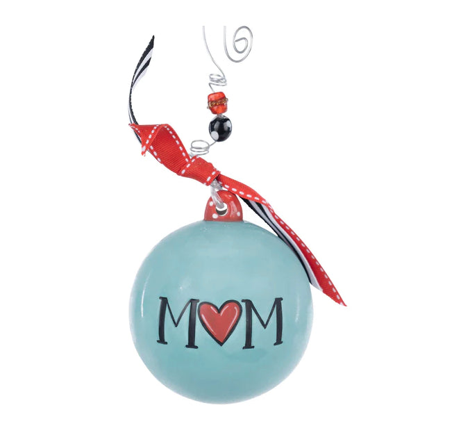 I Love You Mom Ornament