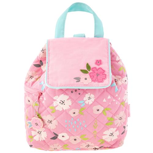 Quilted Backpack for Baby (Boy & Girl Styles Available).  Add an optional name or monogram for $10.