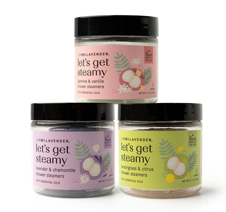 Let’s Get Steamy Shower Steamers - 3 Scents!