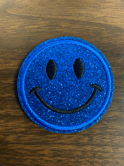 Smiley Face Iron On Patches