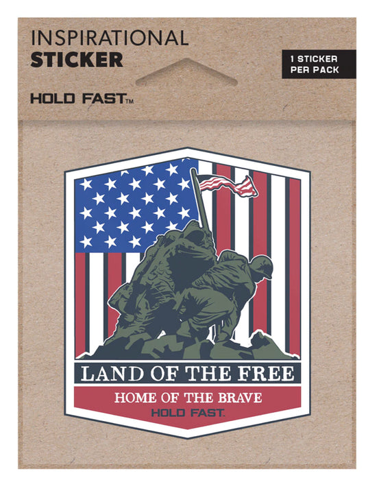 Land of the Free Sticker