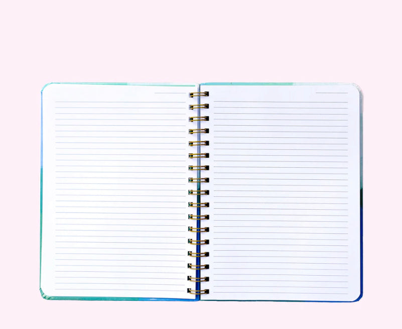 With Brave Wings Spiral Notebook