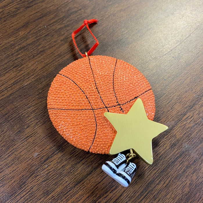 Basketball Ornament. Personalized Ornament.