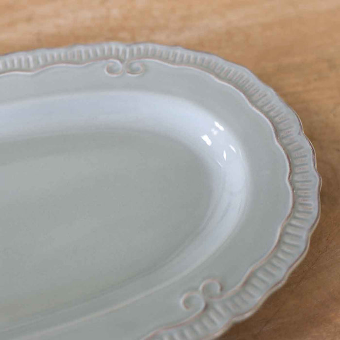 Everett Oval Platter - Light Blue