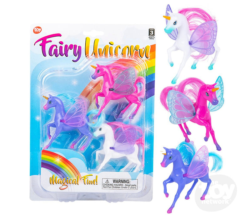 3" Fairy Unicorn Set