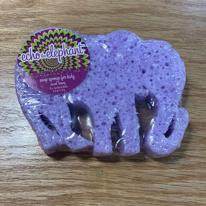 Kids Shower Sponges Infused with Soap.