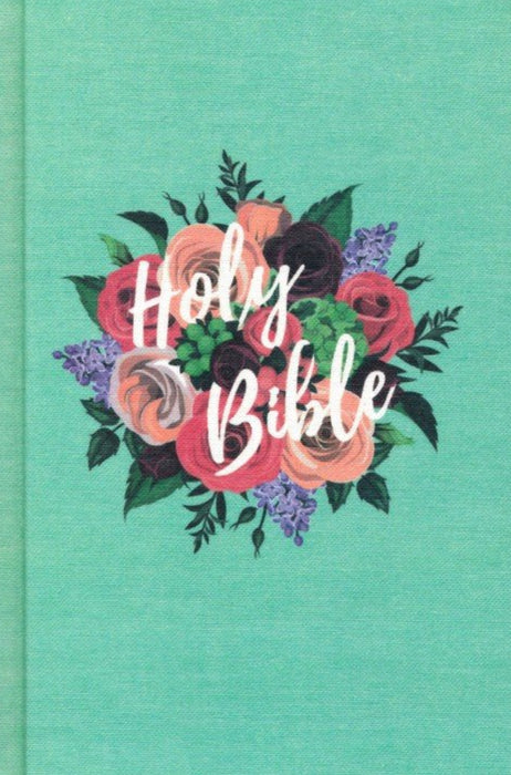 NIV Floral Bible For Teens. Thinline Edition. Easy to Read 9-Point Print Size.