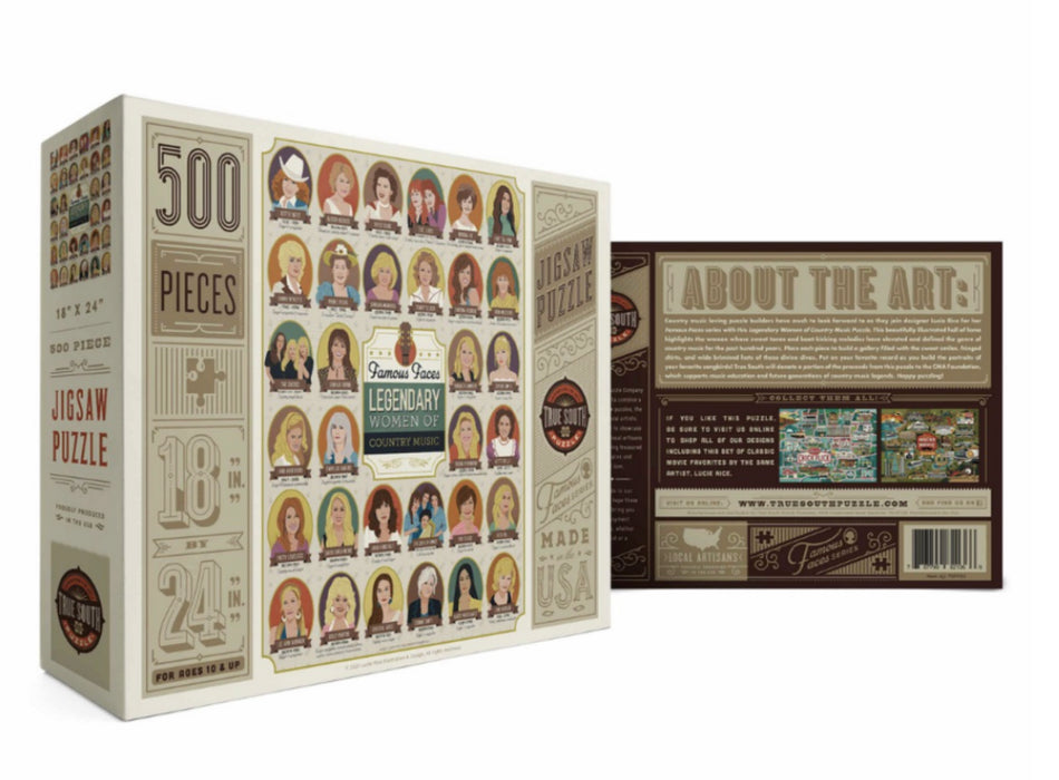 Legendary Women of Country Music Jigsaw Puzzle (500pcs)