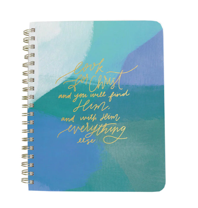 Look For Christ Spiral Notebook