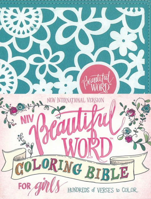 NIV Beautiful Word Coloring Bible for Girls. Imitation Leather.