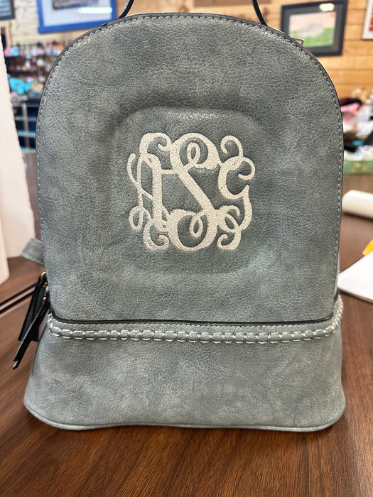 Marty Backpack Purse (add optional monogram for $10)