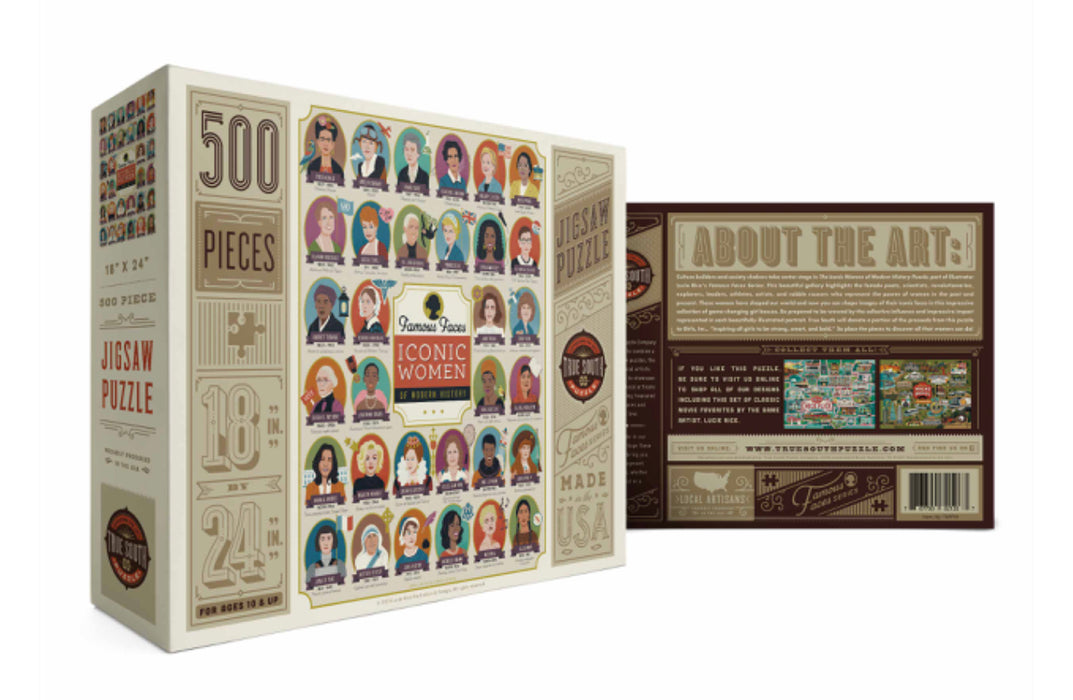 Iconic Women of Modern History Jigsaw Puzzle (500pcs)