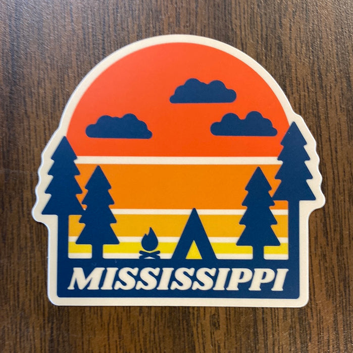 MS, Natchez Trace, French Camp STICKERS Assorted Designs 3.5"x2".  Perfect for anything that will hold a sticker!