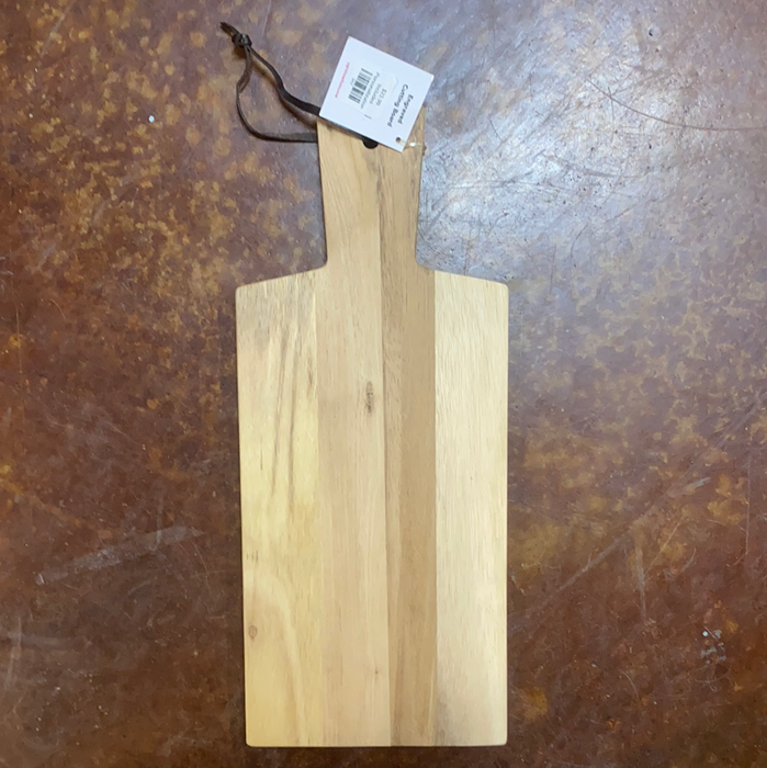 Personalized Cutting Board with Handle.  Simple personalization included.  We can engrave hand written recipe's on these for an additional fee.