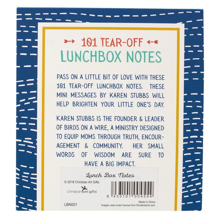101 Tear Off Lunch Box Notes - 5 Styles!
