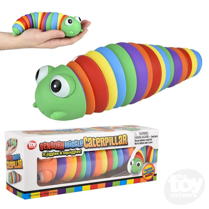 7” Boxed Wiggle Sensory Caterpillar