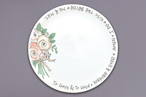 Wedding Plate (10.5)