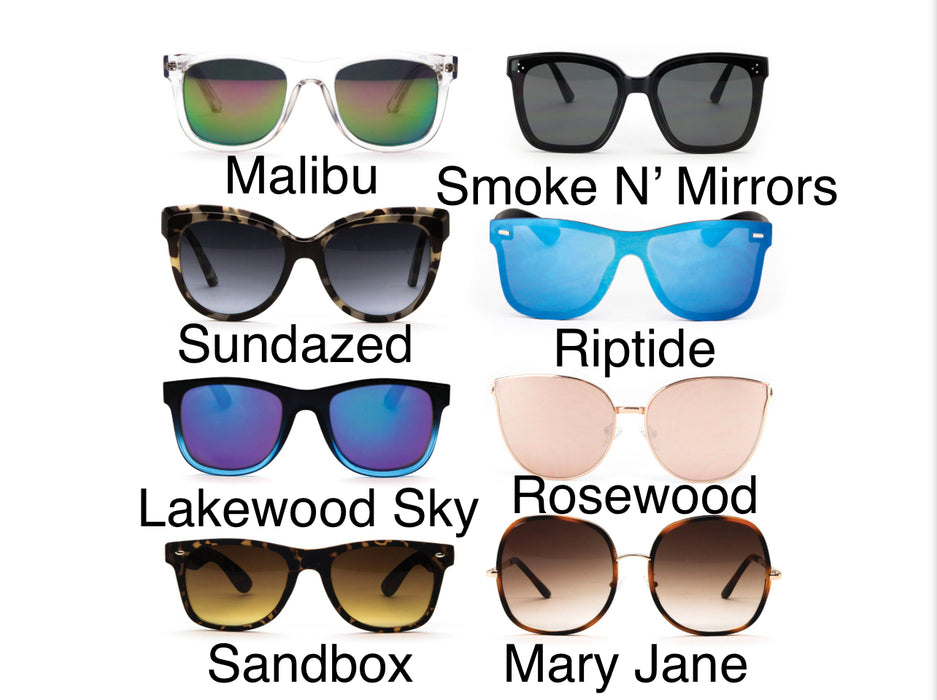 Sunglasses - 16 Styles!