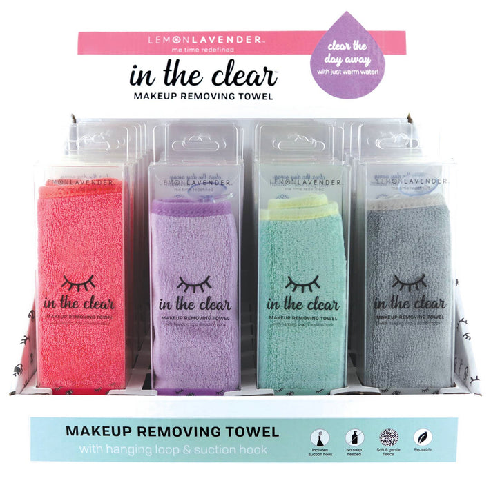 In the Clear Makeup Removing Towel - 4 Colors!